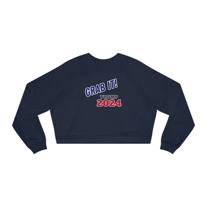 Cropped Pullover Sweatshirt "National Navy"