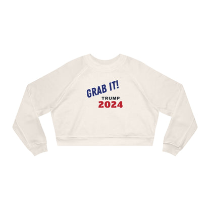 Cropped Pullover Sweatshirt 'White House White'