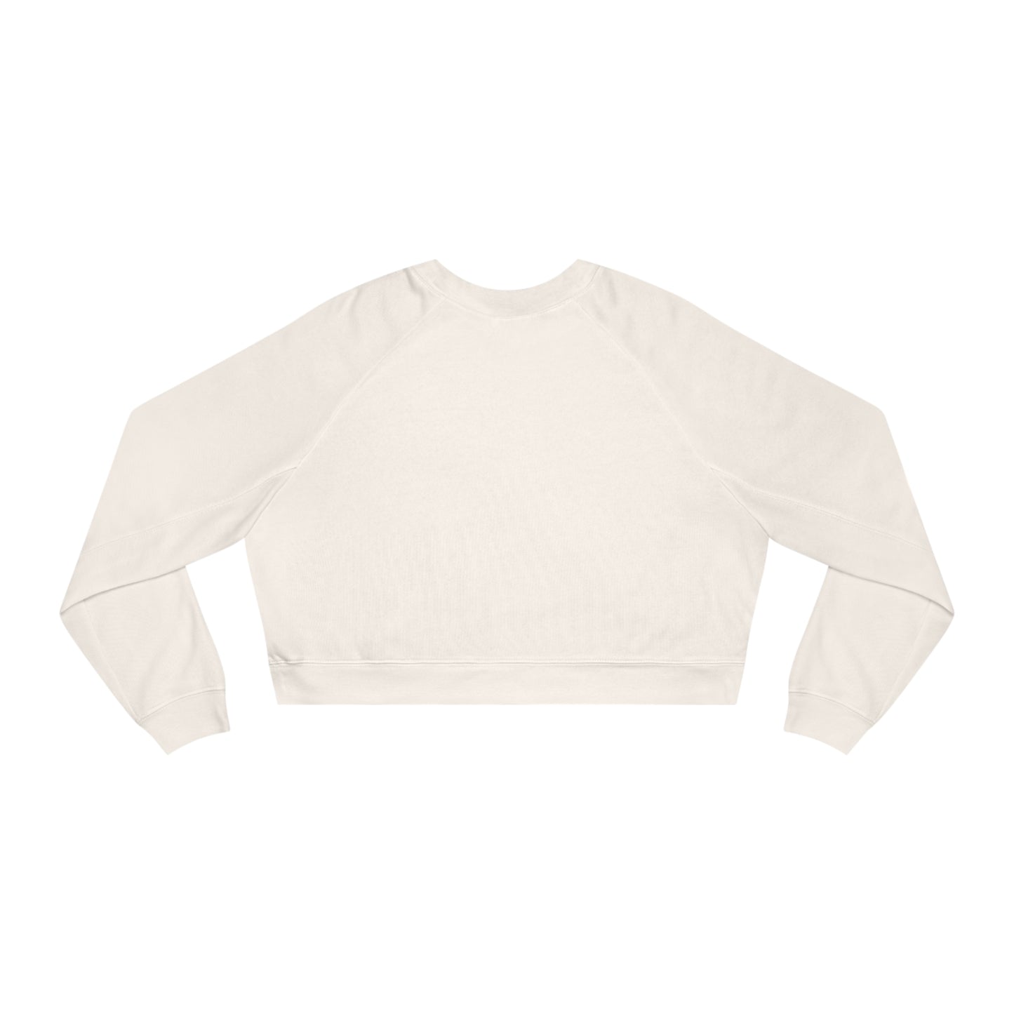 Cropped Pullover Sweatshirt 'White House White'