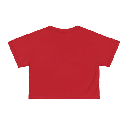 Trump Rally Cropped T-shirt, in 'Patriot Red'